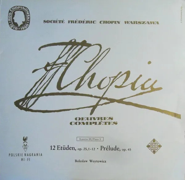 12 Etuden Op. 25 - Prelude, Op. 45