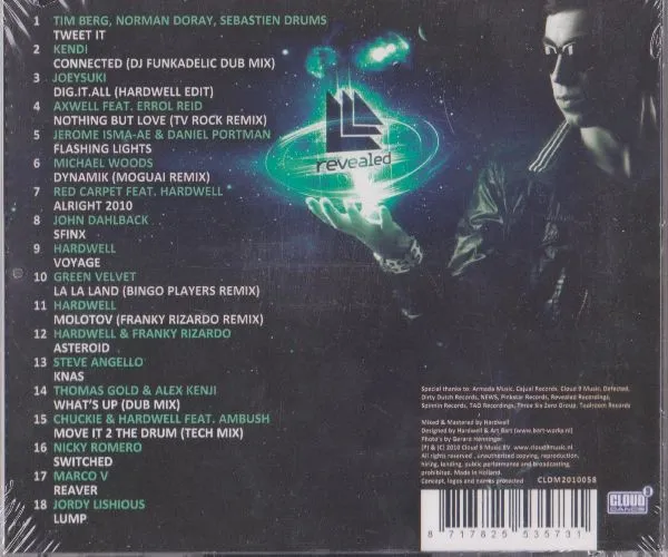 Revealed Vol.1, Hardwell Presents