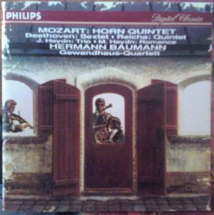 Mozart: Horn Quintet · Beethoven: Sextet · Reicha: Quintet · J. Haydn: Trio · M. Haydn: Romance