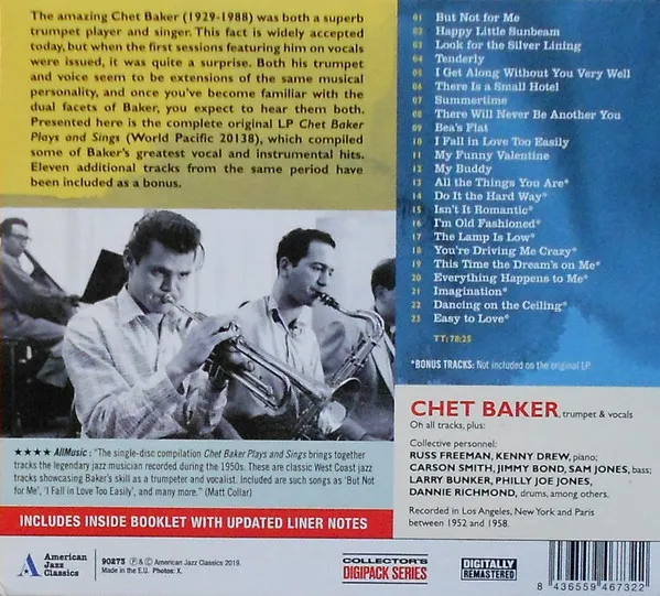 BAKER CHET