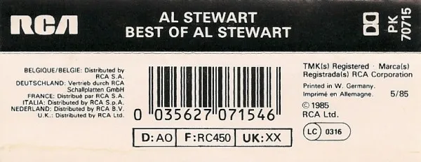 Best Of Al Stewart