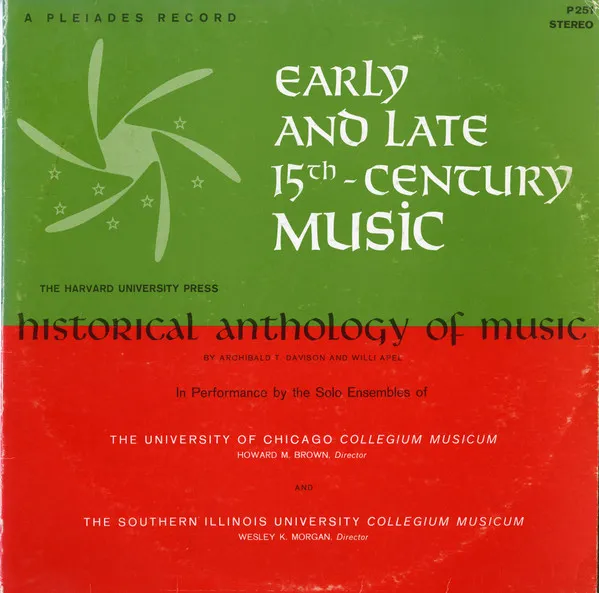 Early And Late 15th-Century Music