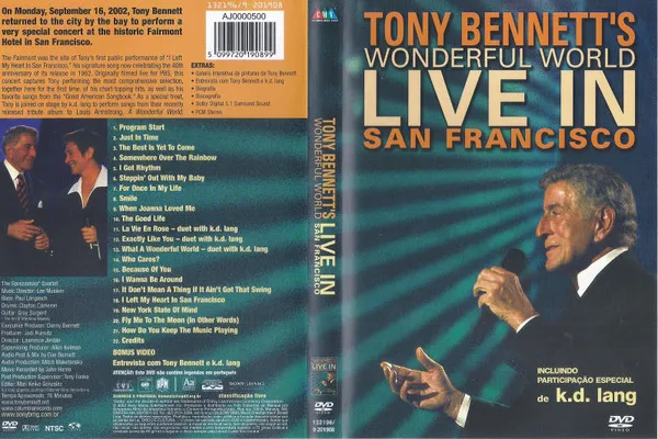 Tony Bennett's Wonderful World - Live In San Francisco