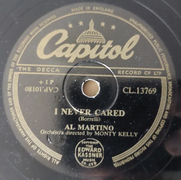 Take My Heart / I Never Cared