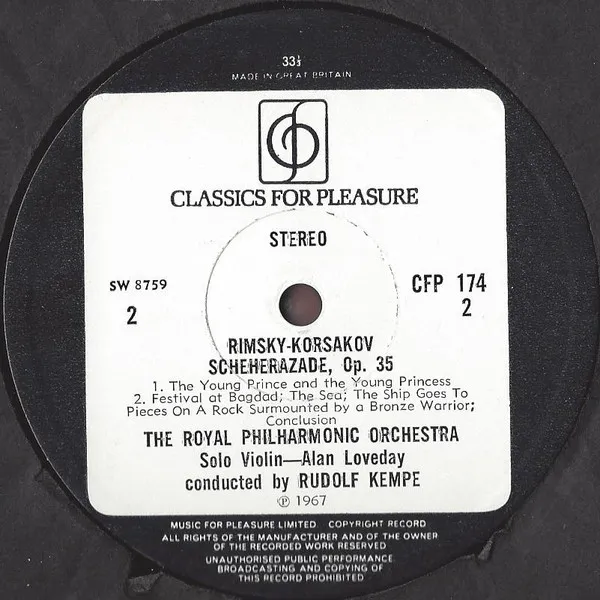 Scheherazade Op. 35