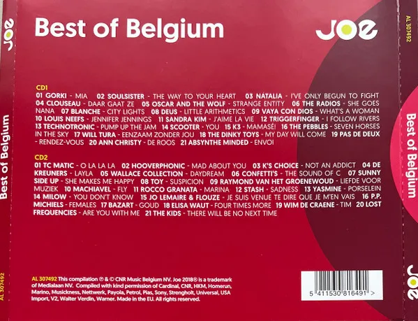 Joe - Best of Belgium (2cd)
