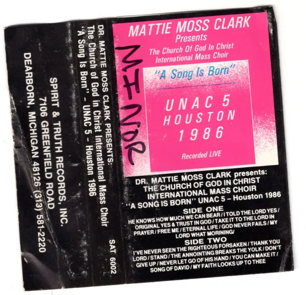 A Song Is Born UNAC 5 Houston 1986