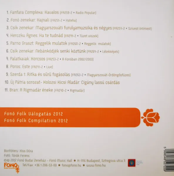 Fono Folk Compilation 2012