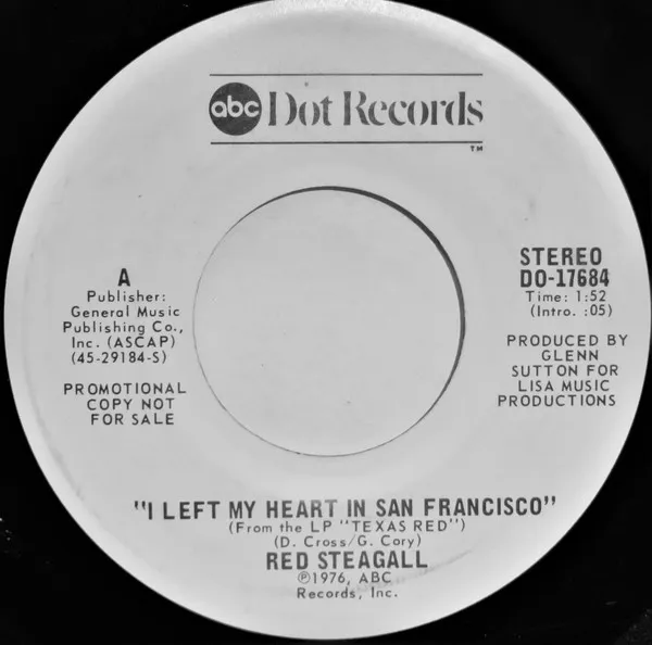 I Left My Heart In San Francisco