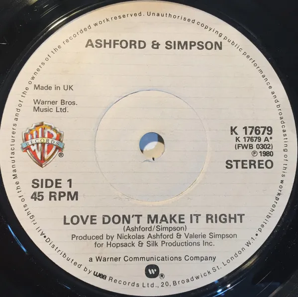 Love Don't Make It Right / Bourgie Bourgie