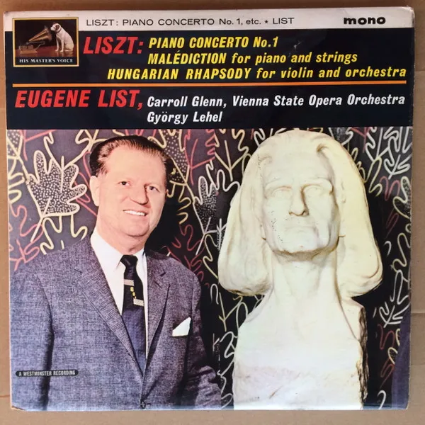 Piano Concerto No. 1 / Malédiction For Piano And Strings / Hungarian Rhapsody For Violin And Orchestra