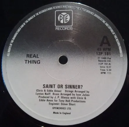 Saint Or Sinner?