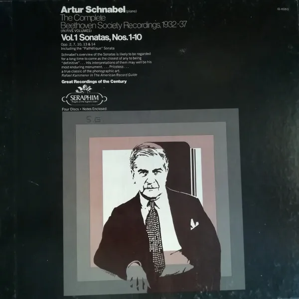The Complete Beethoven Society Recordings, 1932–37 / Vol. 1: Sonatas, Nos. 1-10