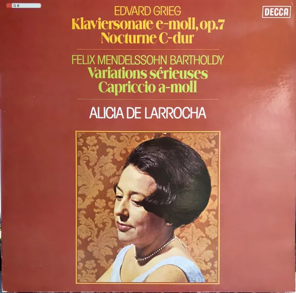 Nocturne, Op. 54, No. 4 / Sonata In E Minor, Op. 7 / Capriccio, Op. 33, No. 1 / Variations Sérieuses, Op. 54