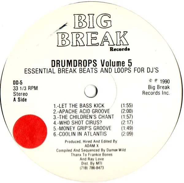 Drumdrops Vol. 5 (Essential Break Beats And Loops For DJ's)
