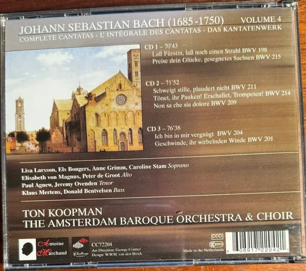 Complete Bach Cantatas 4