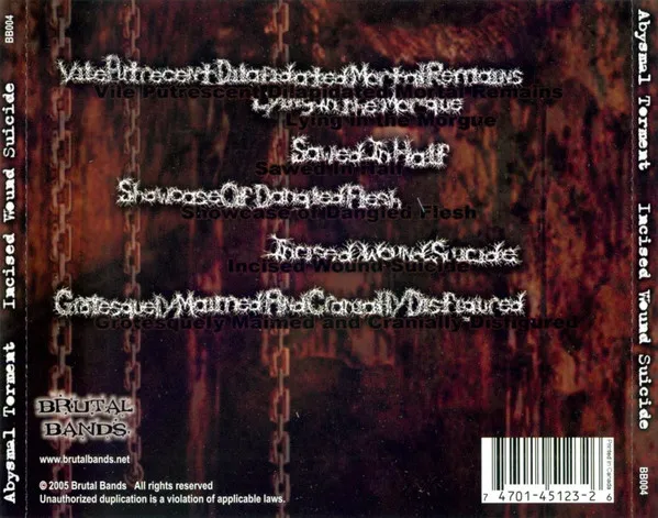 Incised Wound Suicide
