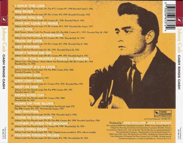 Cash Sings Cash