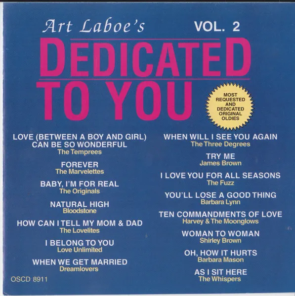 Dedicated To You Vol 2