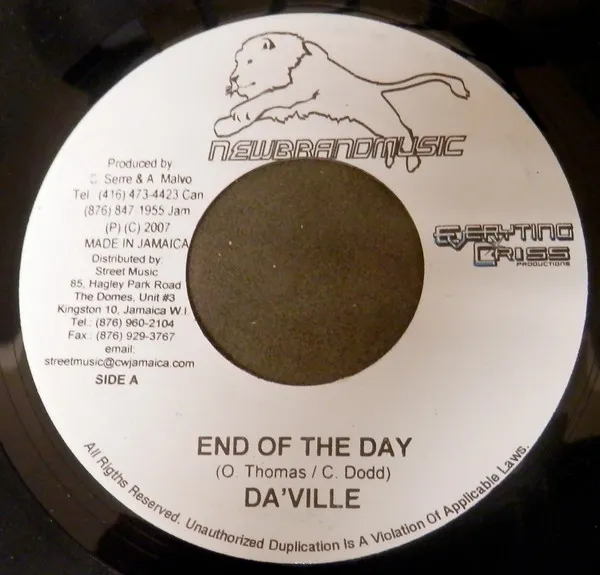 End Of The Day / Your Loving Is