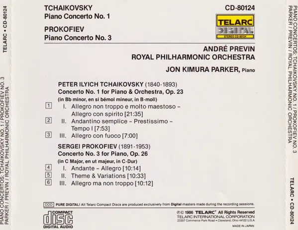 Piano Concerto No.1 / Piano Concerto No.3