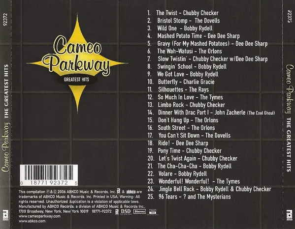 25 Original Greatest Hits- Cameo Parkway