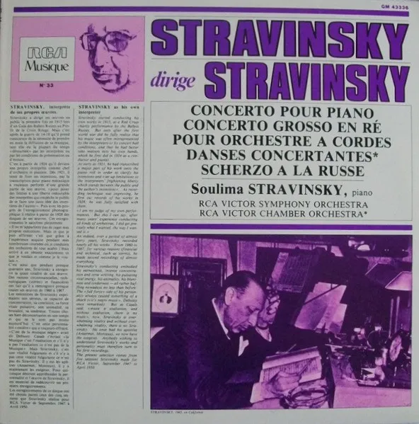 Stravinsky dirige Stravinsky