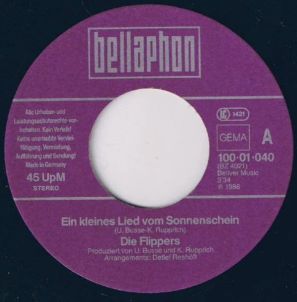 Ein Kleines Lied Vom Sonnenschein