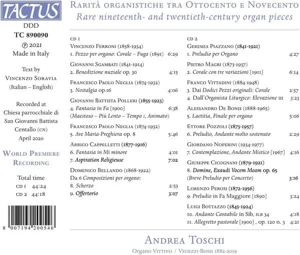 Rare 19th & 20th Century Organ Pieces