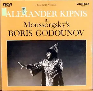 Alexander Kipnis in Moussorgsky's Boris Godounov