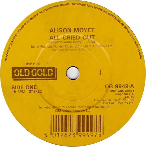All Cried Out / Love Resurrection
