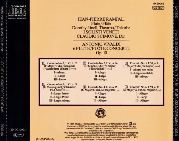 6 Concerti, Op. 10