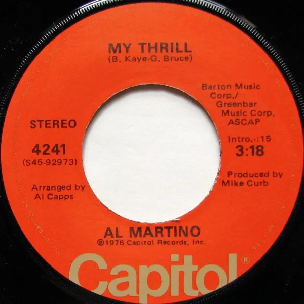 My Thrill / The More I See You