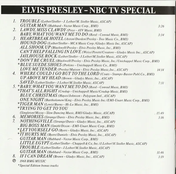 NBC-TV Special '68 Comeback!