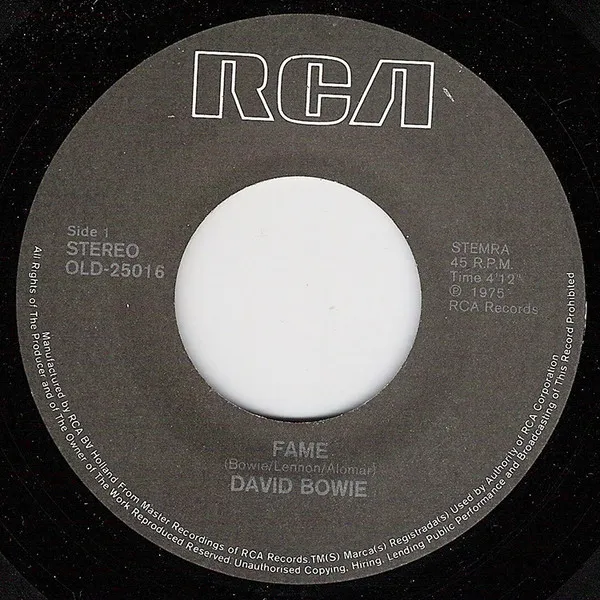 Fame / Golden Years