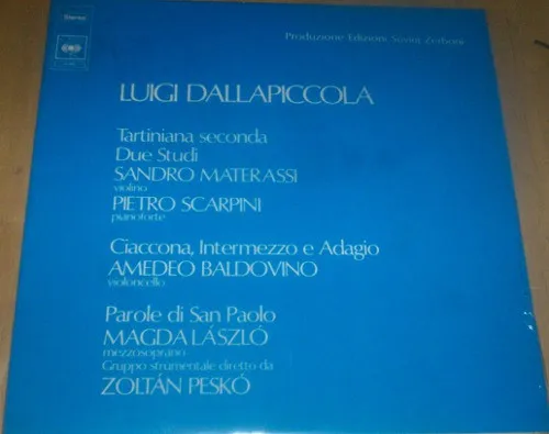 Musiche Di Luigi Dallapiccola