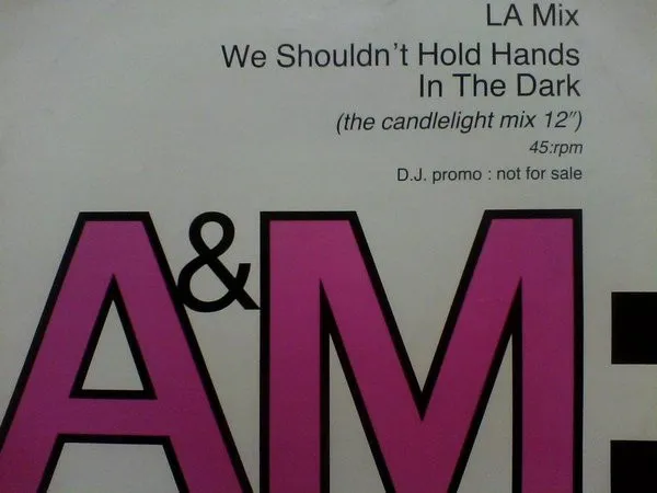 We Shouldn't Hold Hands In The Dark