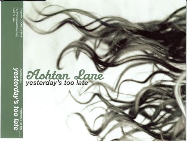 Yesterday's Too Late