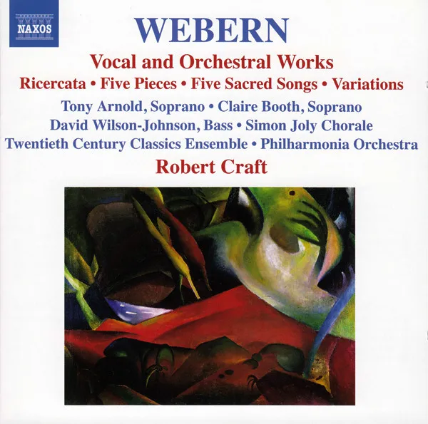 Vocal And Orchestral Works (Ricercata • Five Pieces • Five Sacred Songs • Variations)