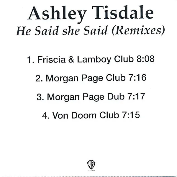 He Said She Said (Remixes)