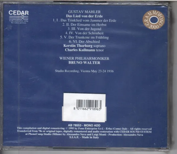 Das Lied Von Der Erde
