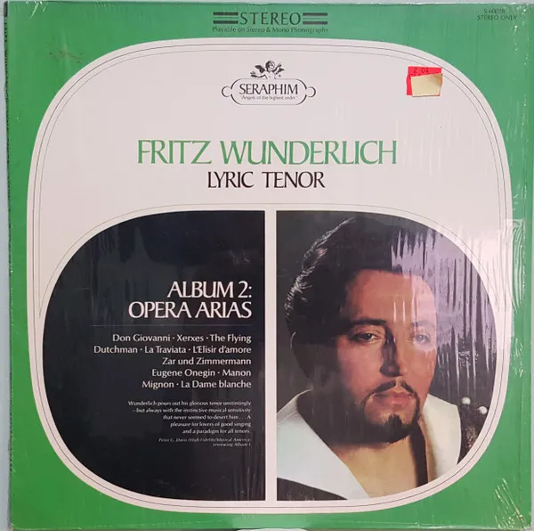Lyric Tenor, Album 2:  Opera Arias