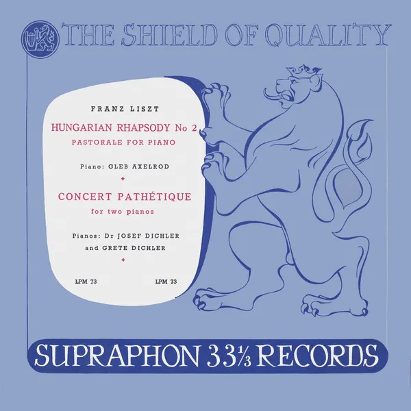 Hungarian Rhapsody No 2, Pastorale For Piano, Concert Pathétique