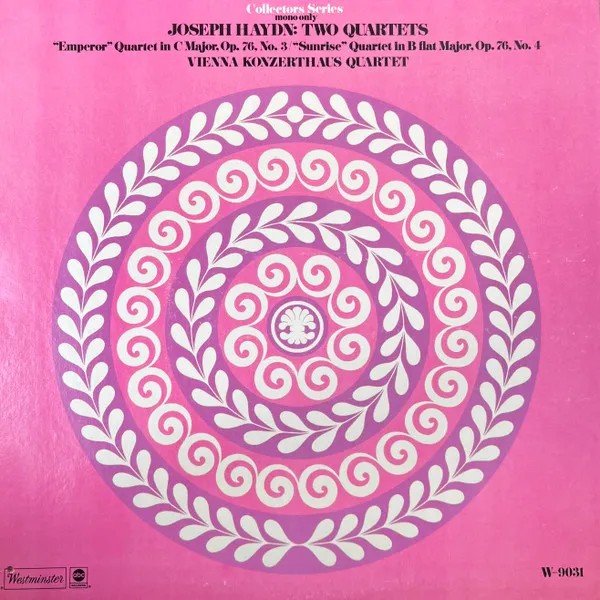 String Quartets Op. 76 No.3 (Emperor) And No.4 (Sunrise)