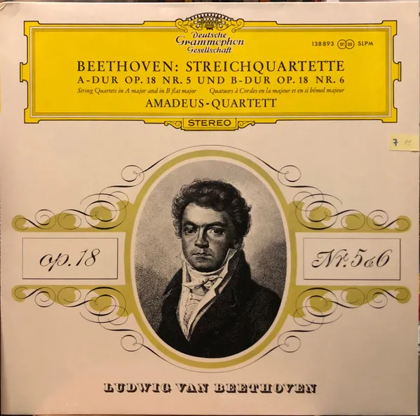 Streichquartette A-Dur Op. 18 Nr. 5 Und B-Dur Op. 18 Nr. 6