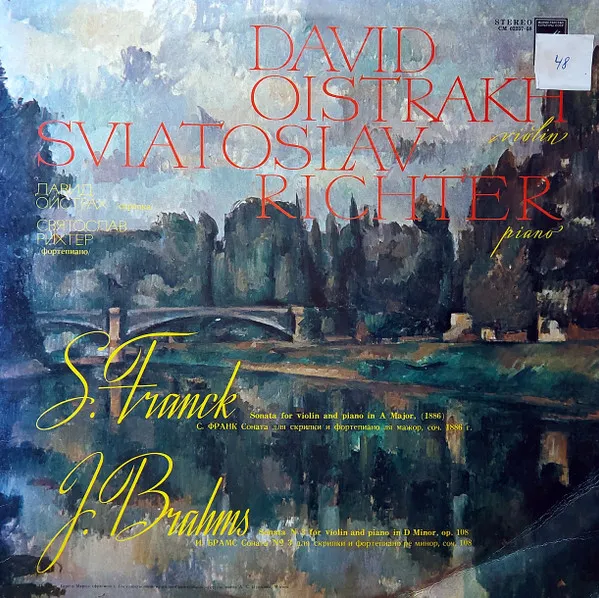 Sonata For Violin And Piano In A Major, (1886) / Sonata N 3 For Violin And Piano In D Minor, Op. 108