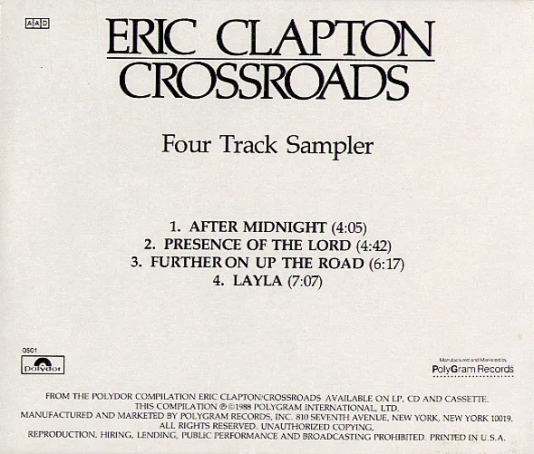 Crossroads - Four Track Sampler