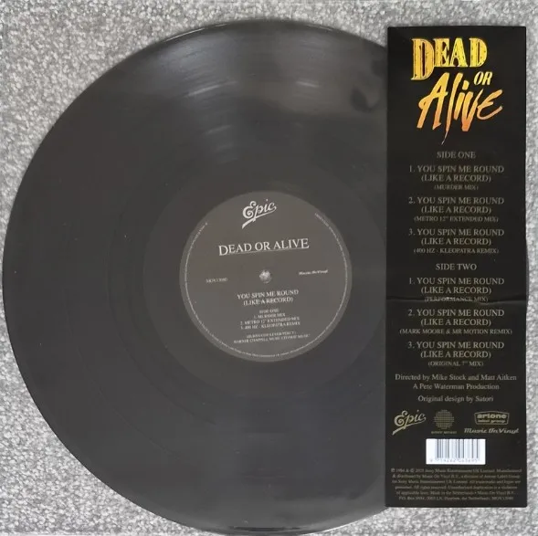 Dead Or Alive, Music On Vinyl