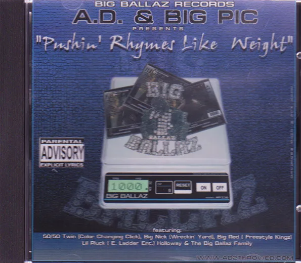Pushin' Rhymes Like Weight