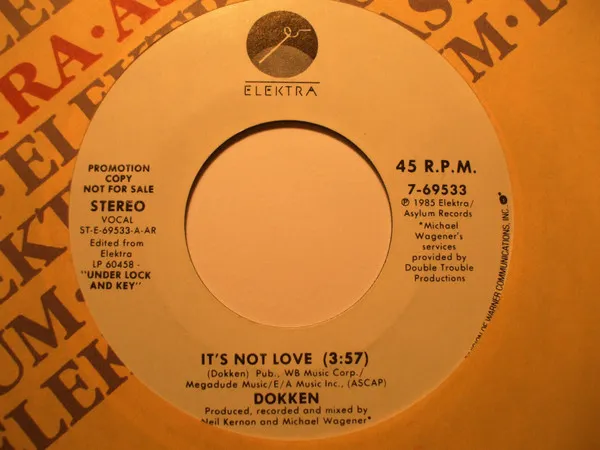 It's Not Love